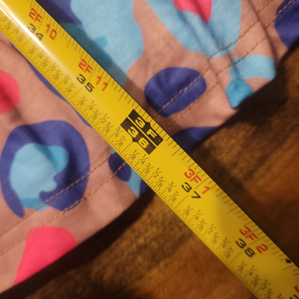 Colorfun Printed Tiered Dress - Large - Picture 3 of 7